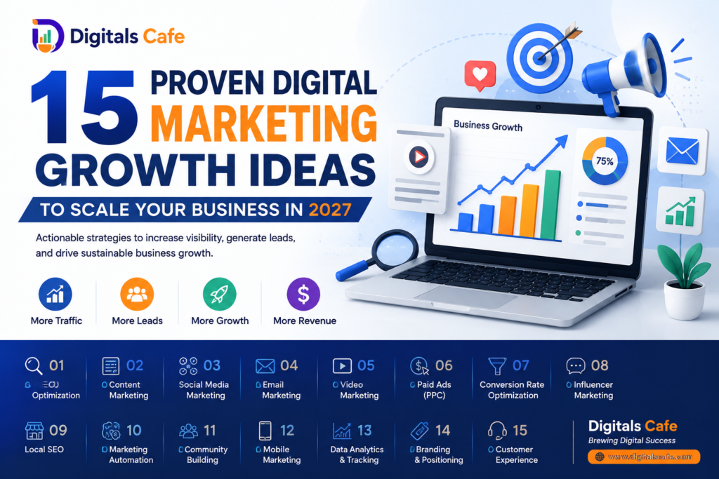 15 Proven Digital Marketing Growth Ideas